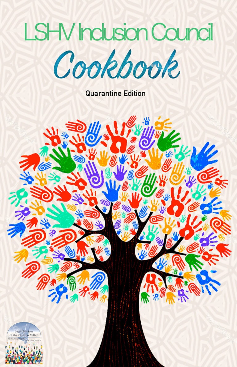 The Legal Services of the Hudson Valley's Diversity, Equity and Inclusion cookbook